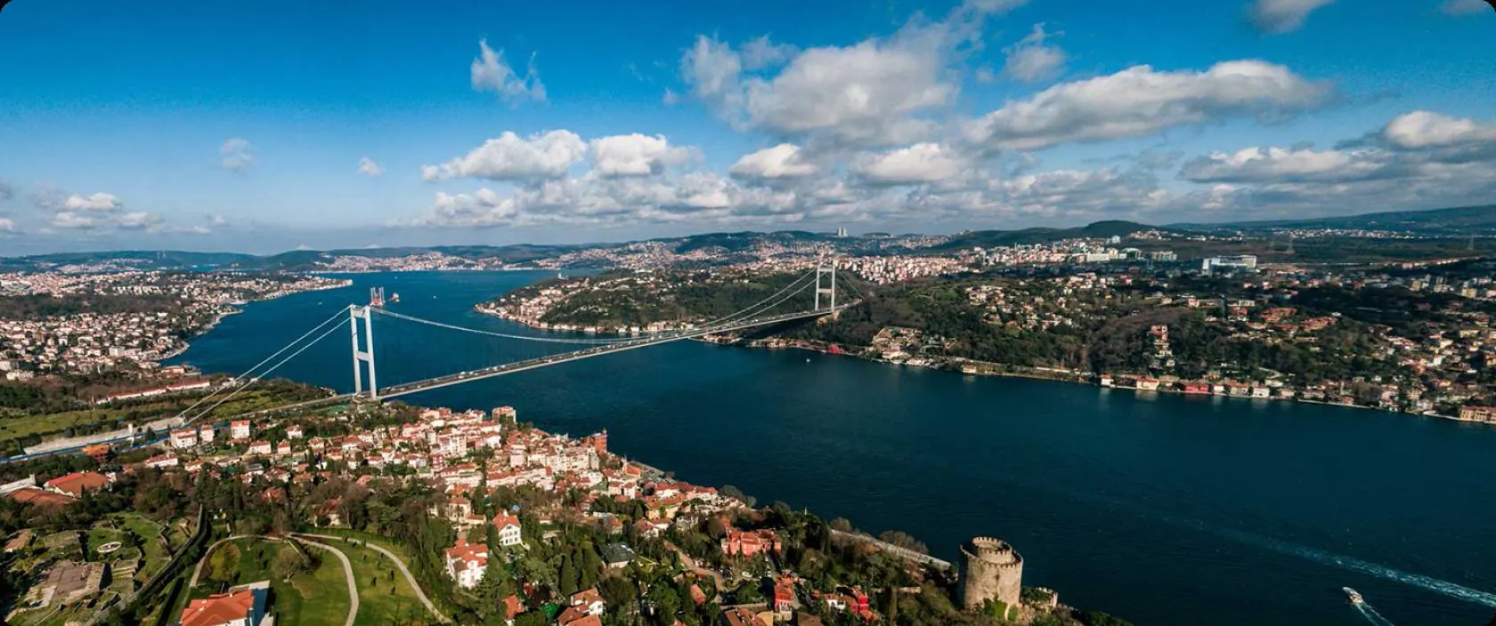 Background image of travel destination